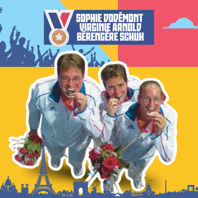 Sophie Dodémont, Virginie Arnold et Berengere Schuh