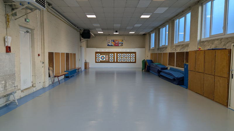 Salle sportive pour la saison salle